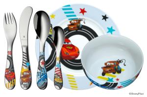 Набор посуды для ребёнка «Cars 2», 6 элементов