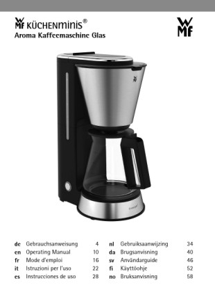 Mini drip coffee maker