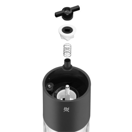 Electric spice mill, black