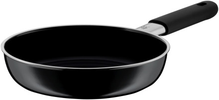 "FusionTec" cepešpanna ar minerālu daļiņu slāni, 20 cm, melna
