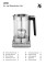 Lono 1.7 l electric kettle with a brewer